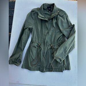Olive Green Utility Jacket